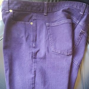 Michael Kors purple suze 6 jean